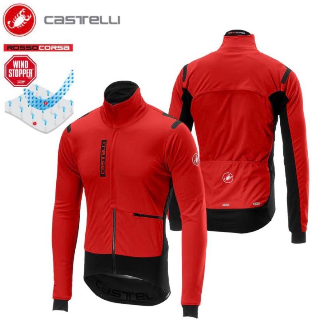 CASTELLI カステリ アルファ ジャケットL/サイクルジャケット自転車