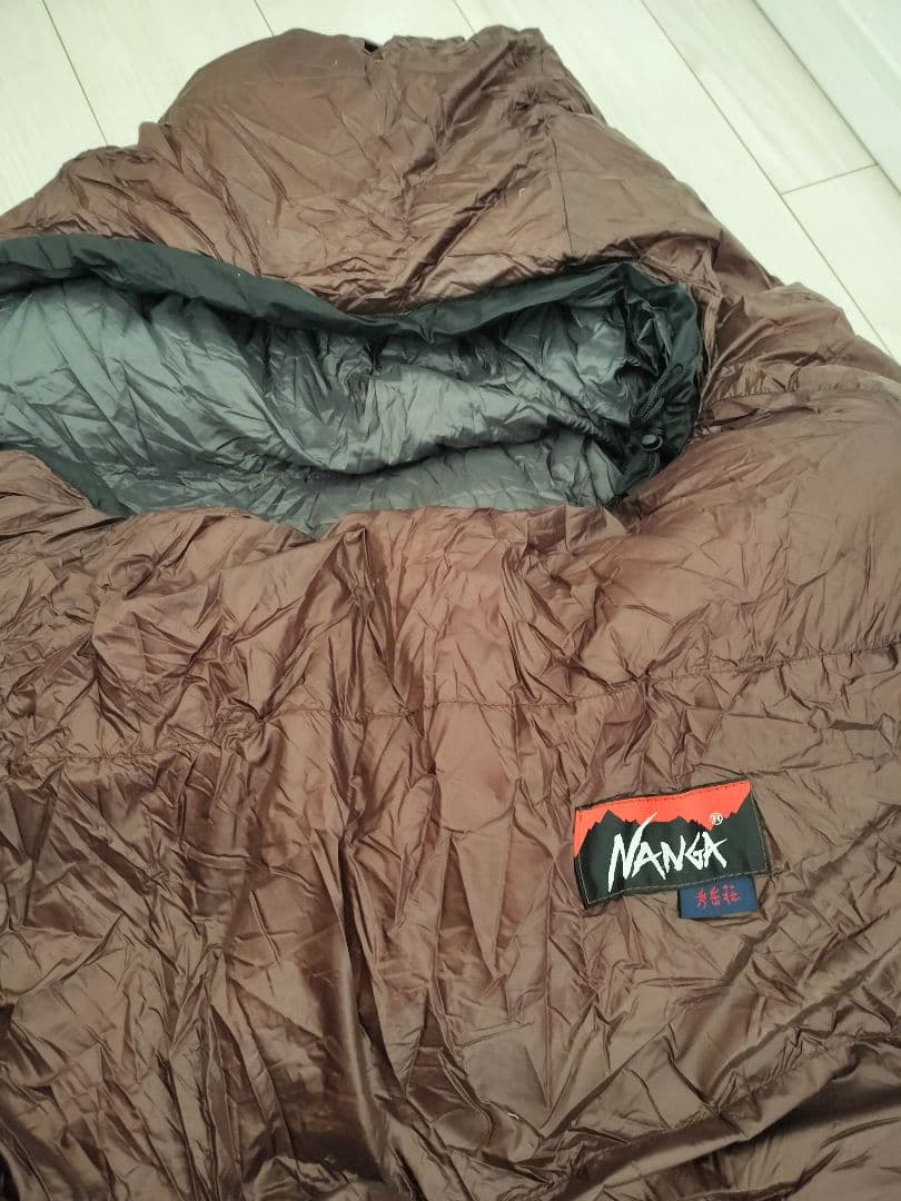 NANGA 450 ダウンシュラフ ブラウン