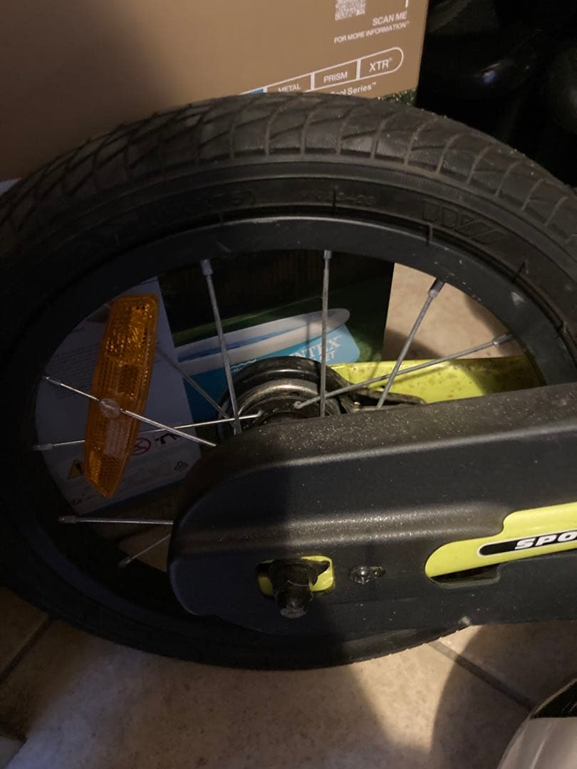 STRIDER 子供用自転車 イエロー