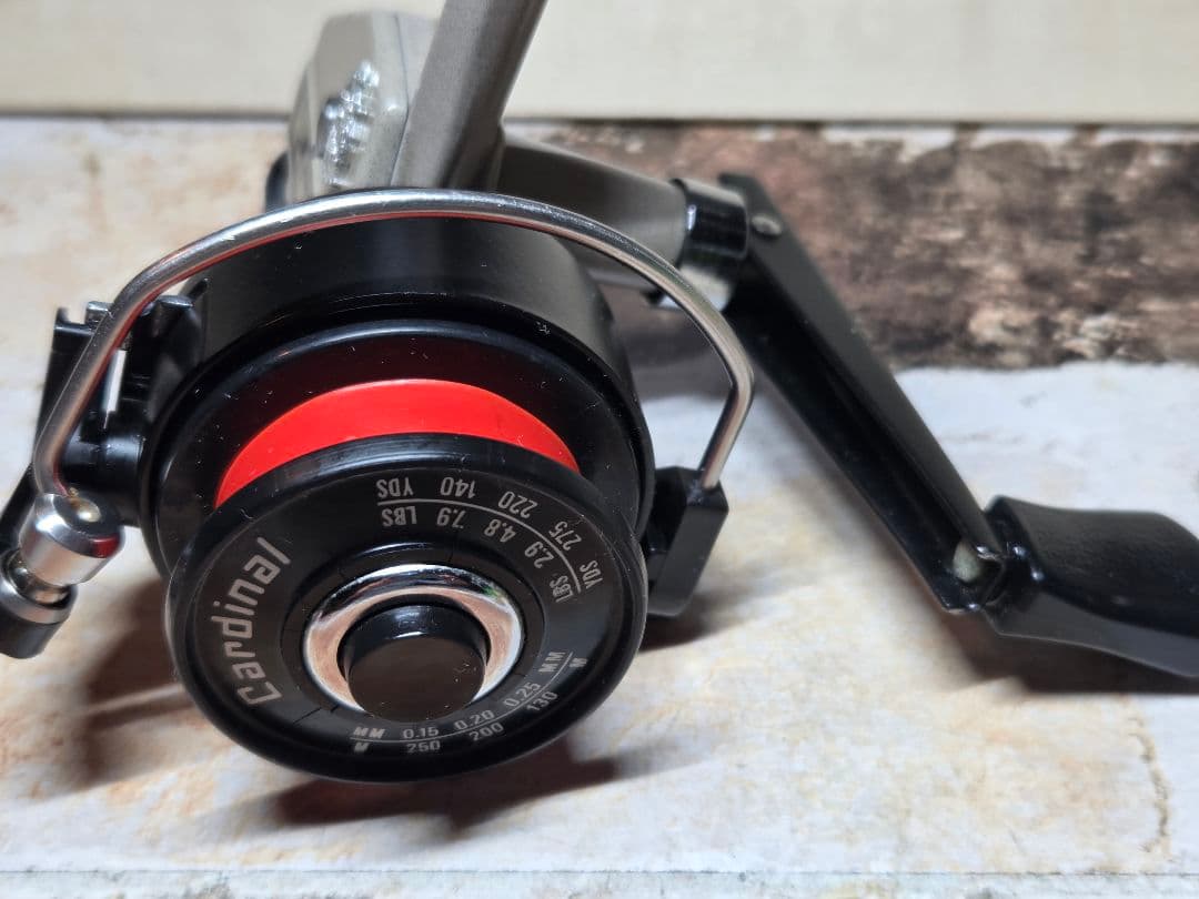 ABU Cardinal3 カスタムパーツ付き　オーバーホール済み