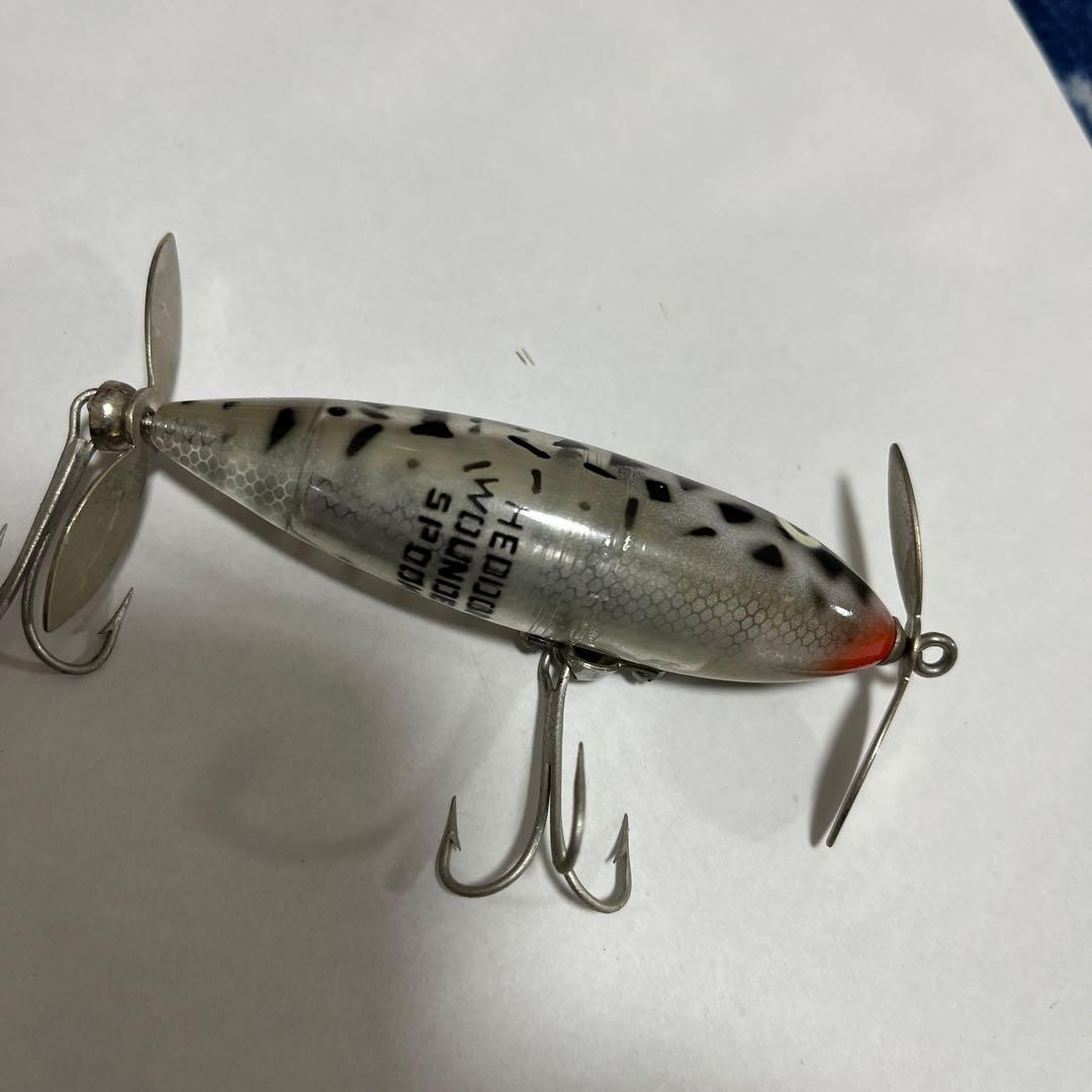 ルアー・フライ heddon wounded spook WCDS