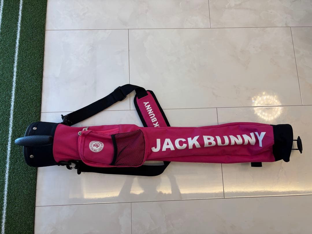 JACK BUNNY キャディバッグ ピンク