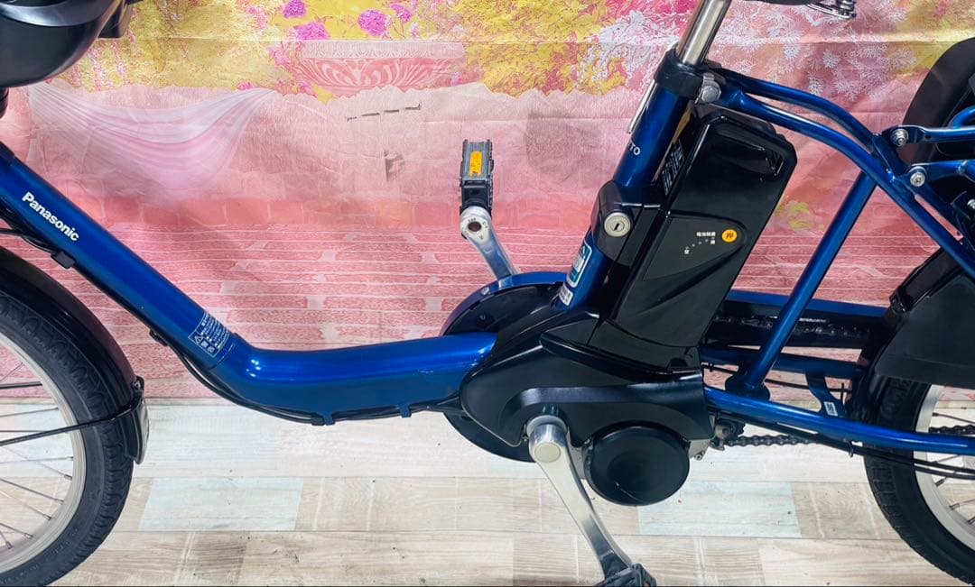 ZK3501 「大容量13.2Ah」電動自転車パナソニック 子供乗せ 20インチ