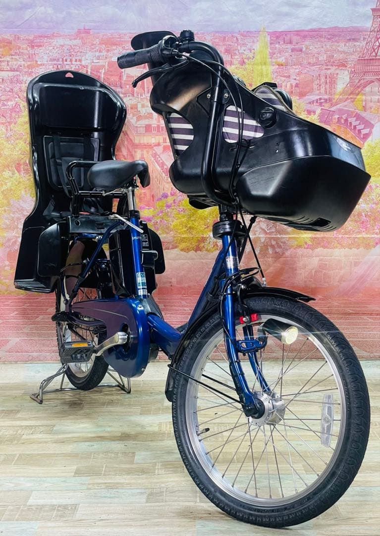 ZK3501 「大容量13.2Ah」電動自転車パナソニック 子供乗せ 20インチ