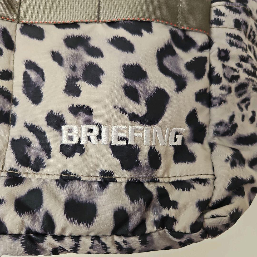 BRIEFING レオパード柄 ヒョウ柄　ゴルフカートバッグ