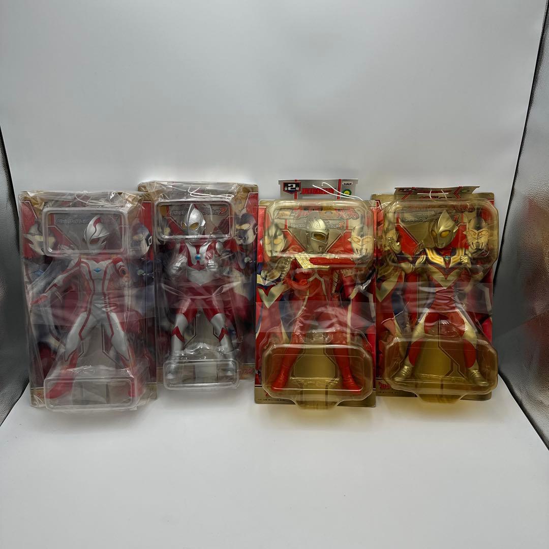 ビッグサイズソフビフィギュア　バンプレスト　超ウルトラ8兄弟　まとめ売り