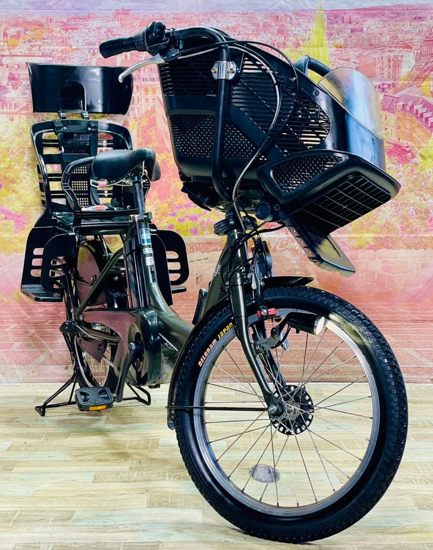 ZK3661 電動自転車 ヤマハ パスキス 子供乗せ 20インチ 送料無料