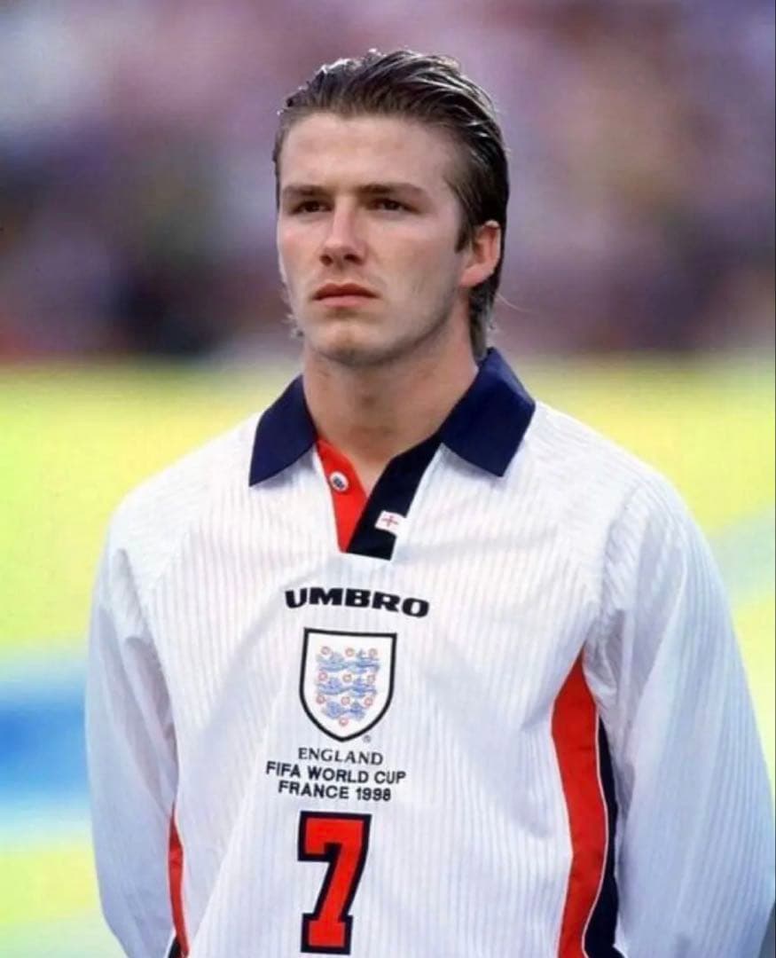 UMBRO イングランド 1998 ベッカム 7 長袖シャツ