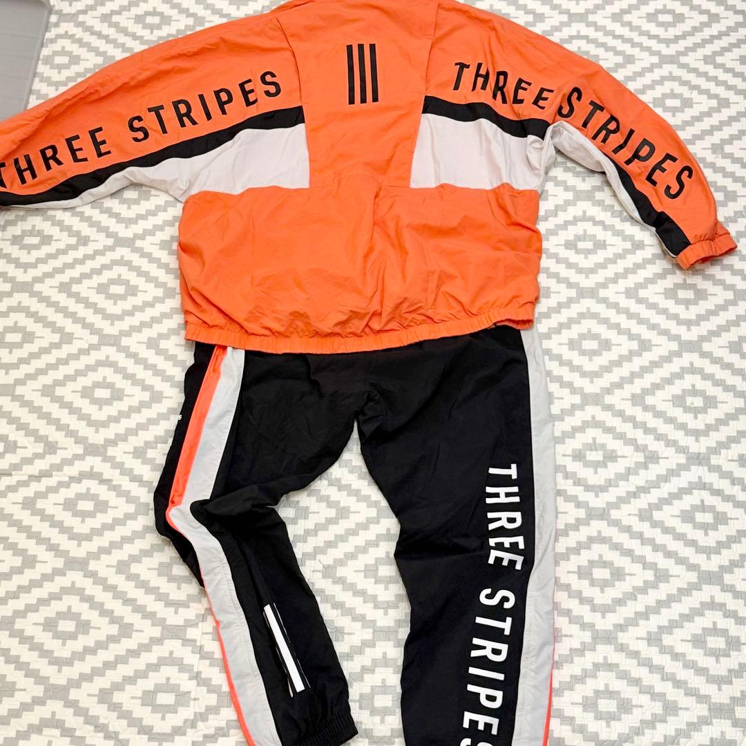 adidas THREE STRIPES ウーブンジャージ上下