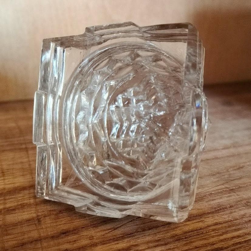 ネパール ヒマラヤ水晶製 シュリヤントラ 243g 収納箱付き No,2
