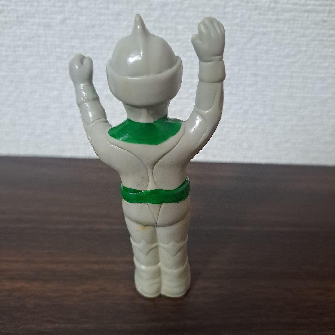 ミラーマン　ソフビ　ジャンボ指人形　大里玩具　当時
