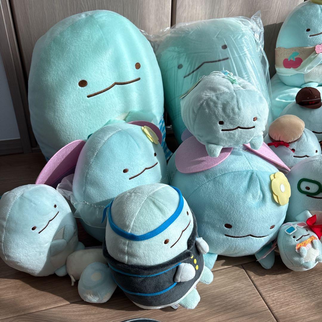 すみっコぐらし　とかげ　プライズ　ぬいぐるみ　20点セット