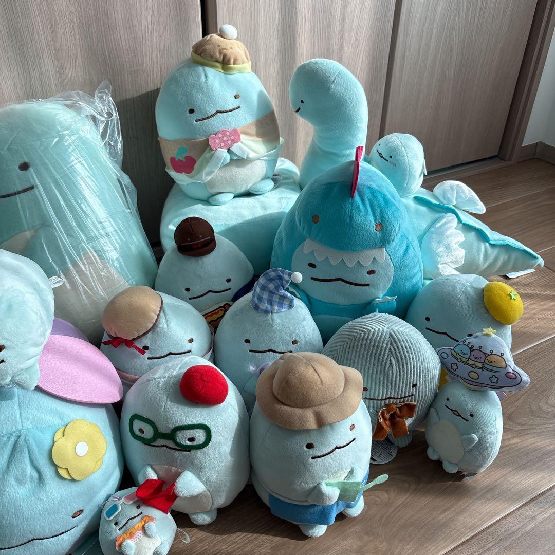 すみっコぐらし　とかげ　プライズ　ぬいぐるみ　20点セット