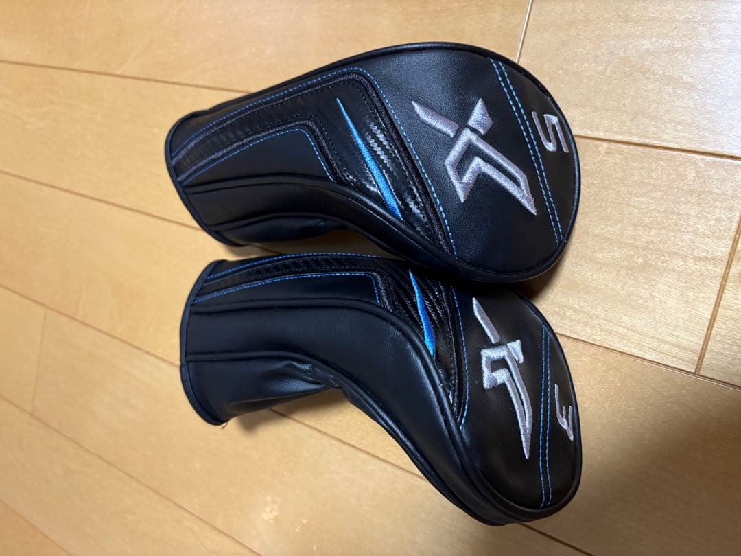 XXIO X 2024 3W 5W 2本セット 純正S ヘッドカバー付 綺麗