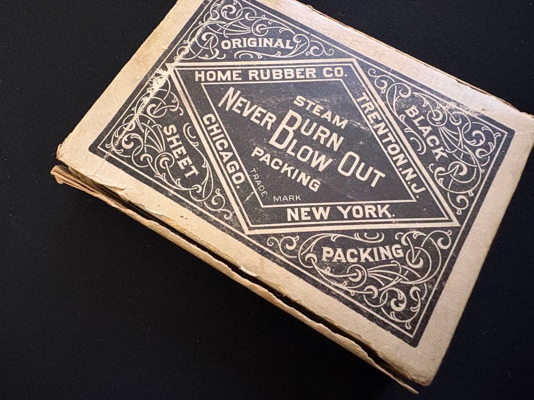 激レア 1920年代製  RUBBER ビンテージ アンティーク 販促品