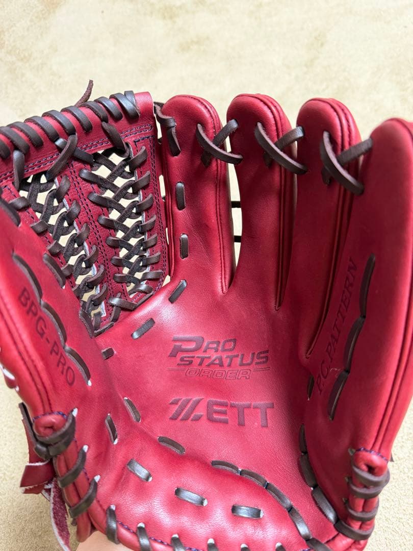 ZETT 硬式オーダー内野手用グローブ
