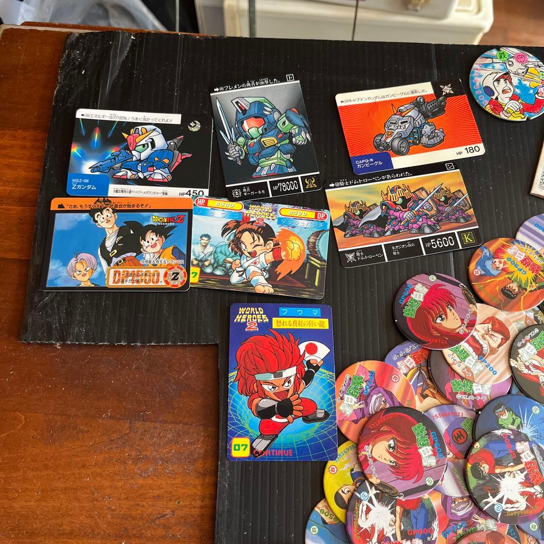 ドラゴンボール、幽遊白書メンコ　その他まとめ売り