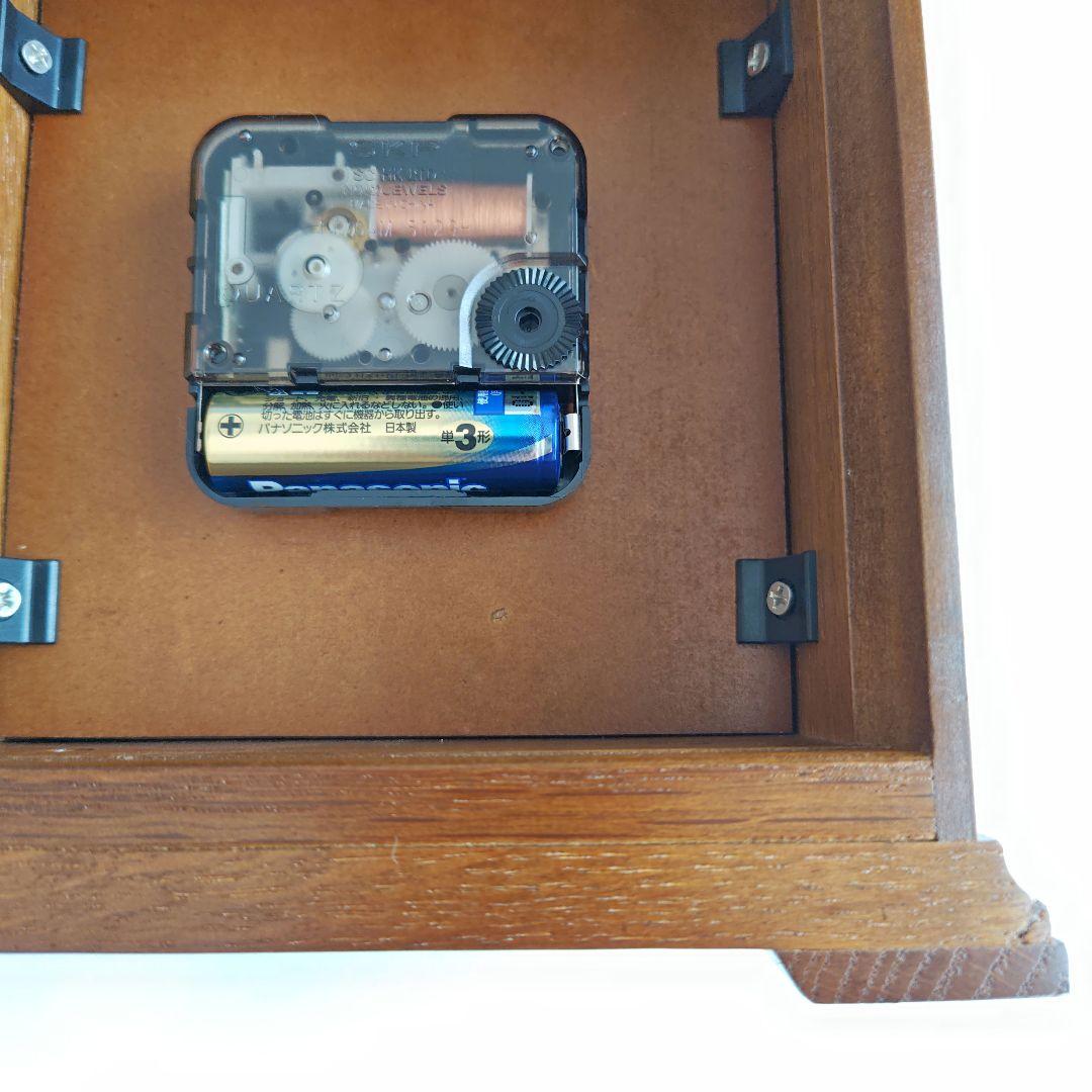 新品未使用 SEIKO セイコー 木枠置き時計 ザナショナルトラストBZ347B