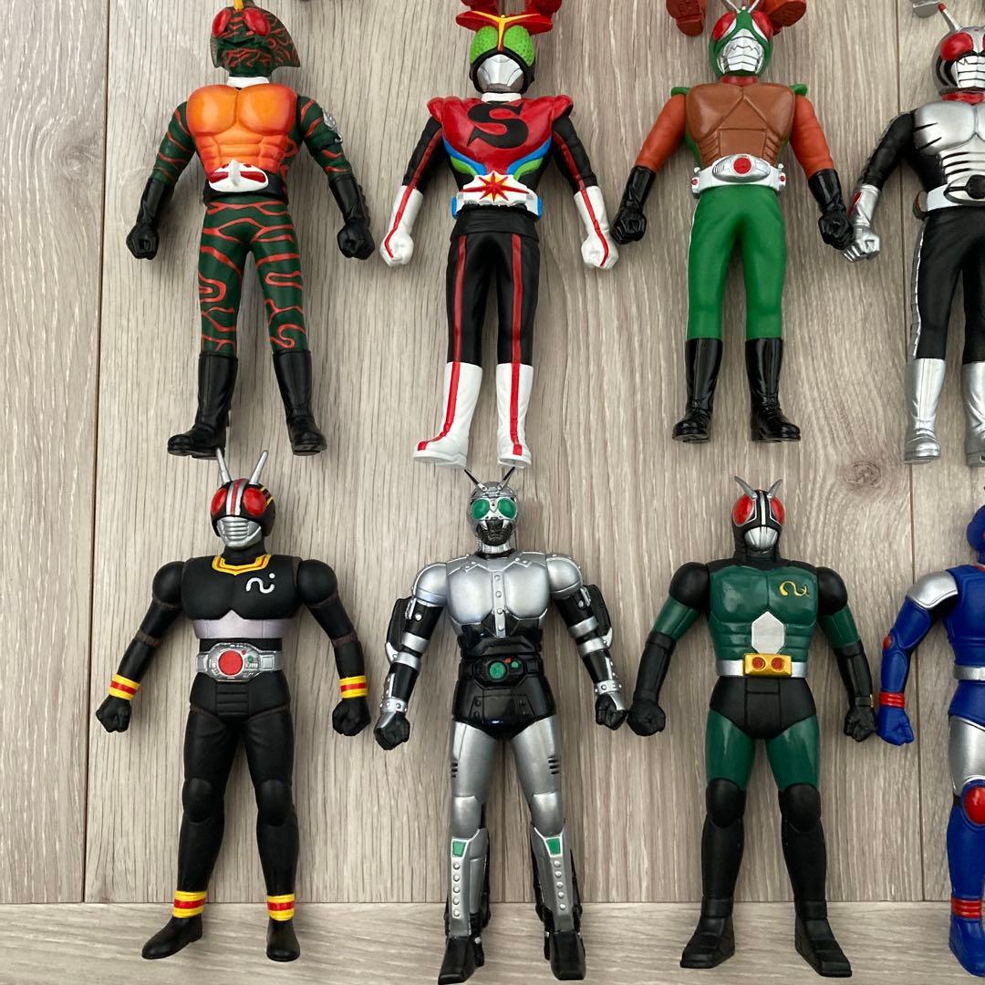 昭和仮面ライダー ソフビフィギュア 15体セット