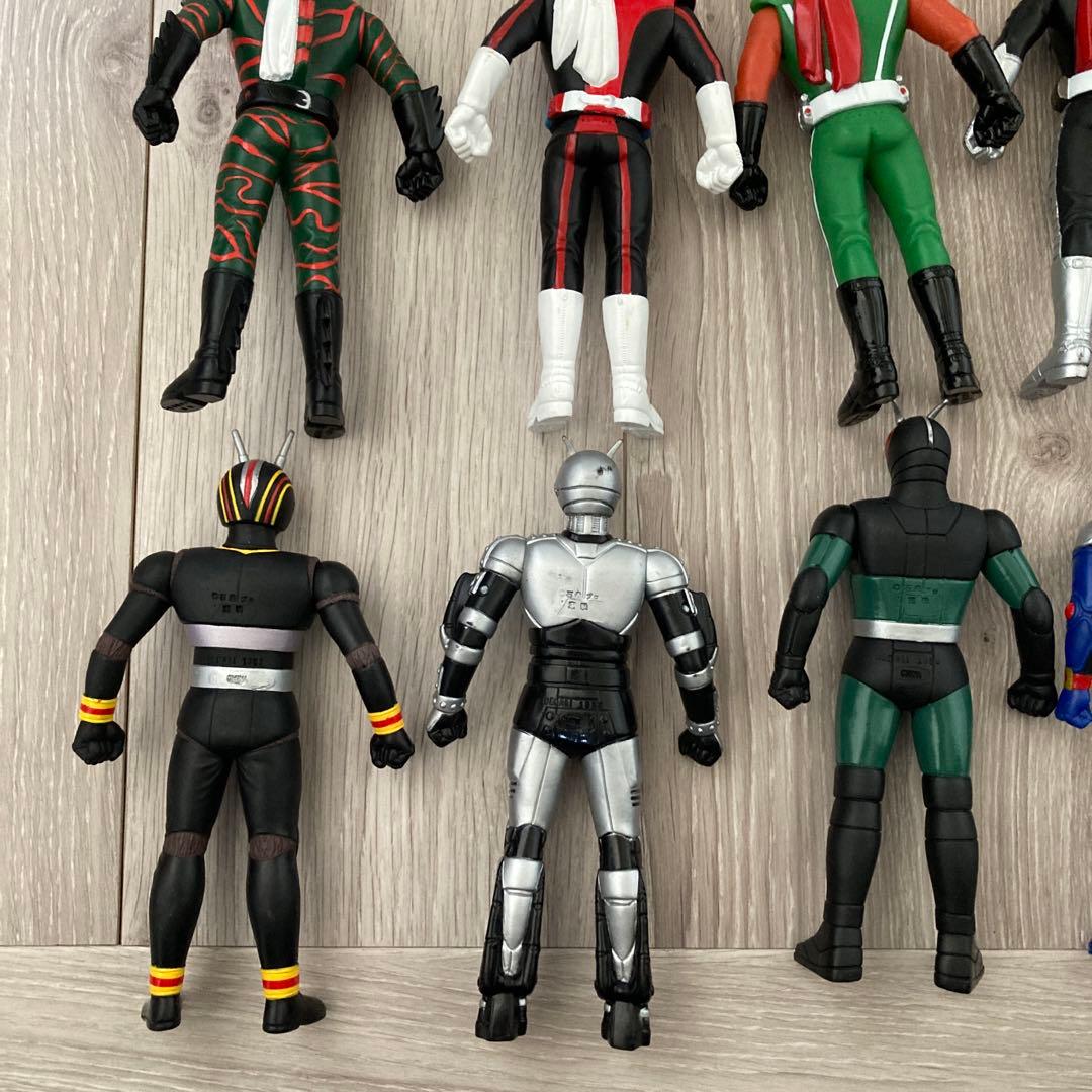 昭和仮面ライダー ソフビフィギュア 15体セット
