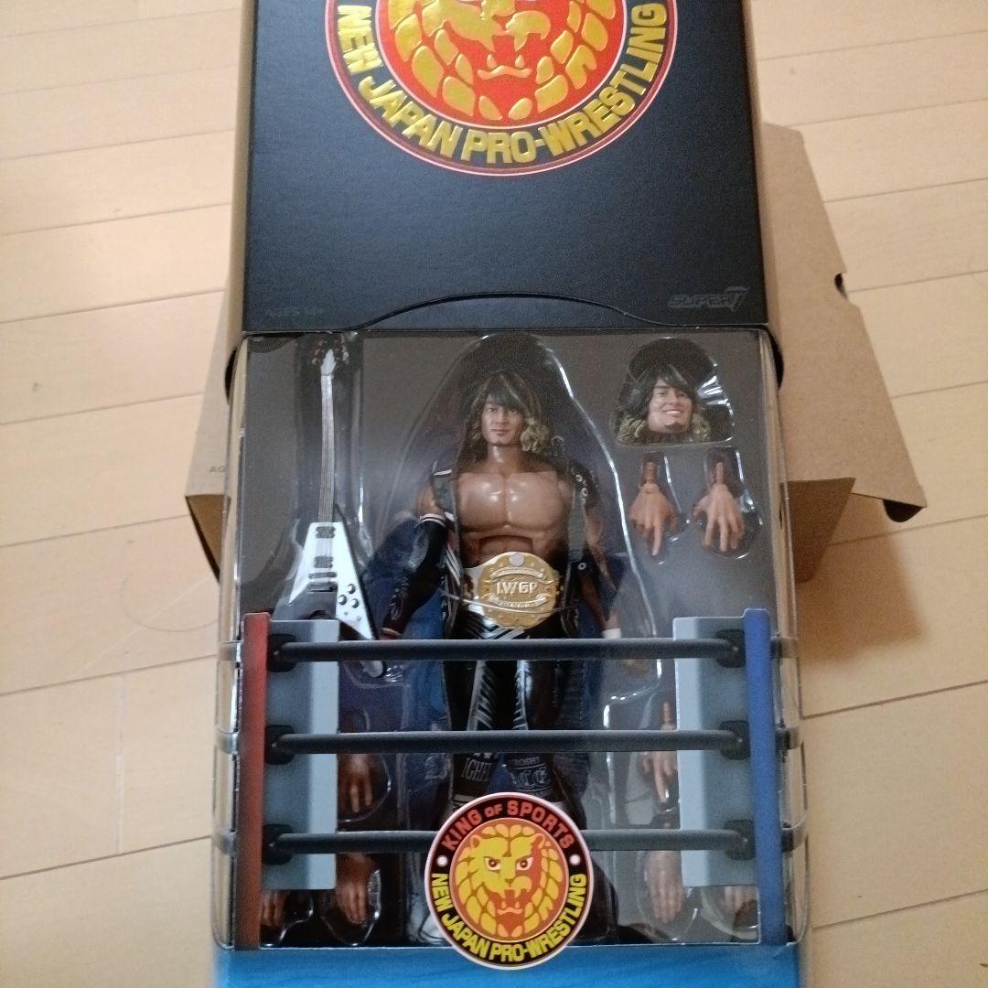 新日本プロレス　ライガー　オカダカズチカ　棚橋弘至 　フィギュア　AEW