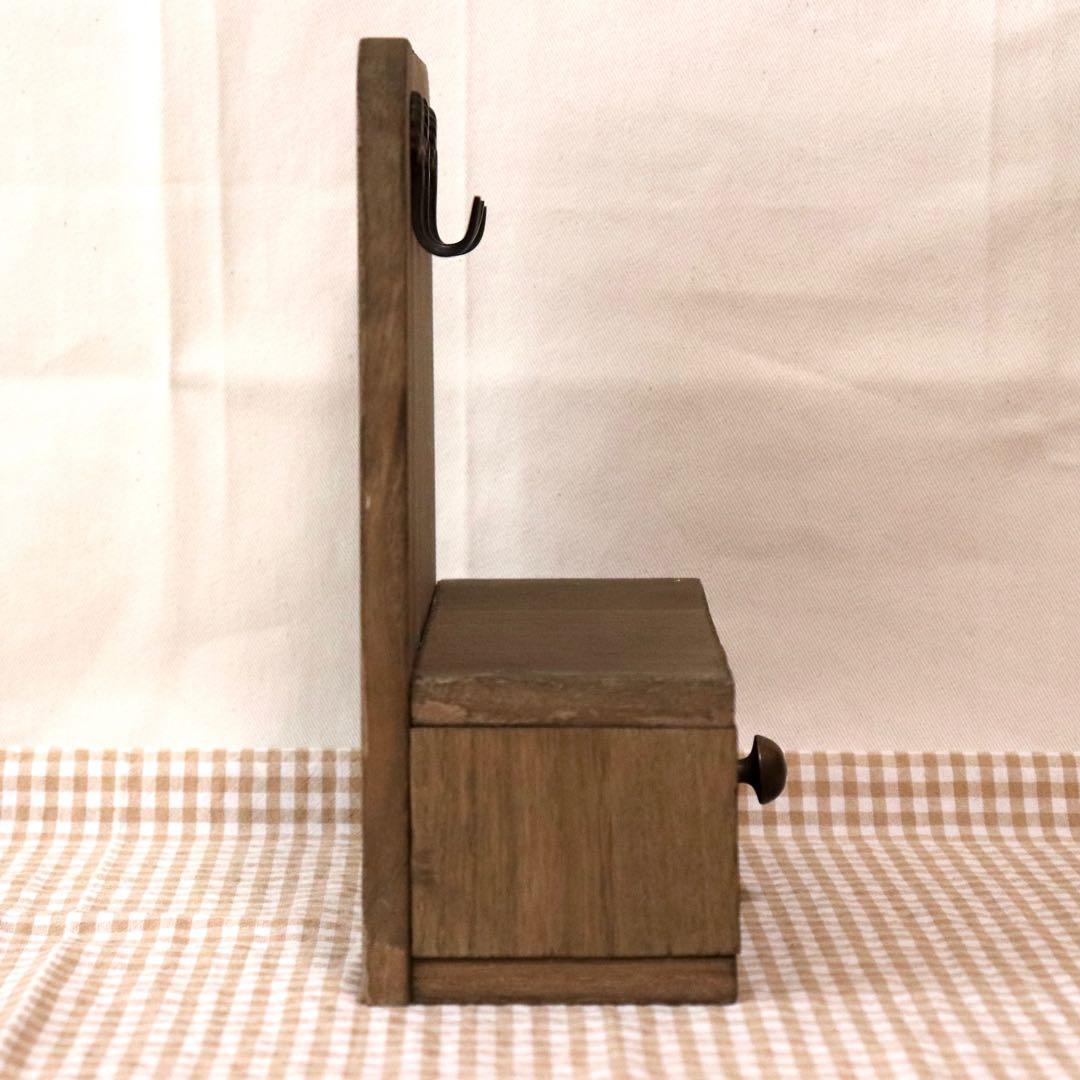 〈アンティーク風〉キーフックスタンド ハンドメイド