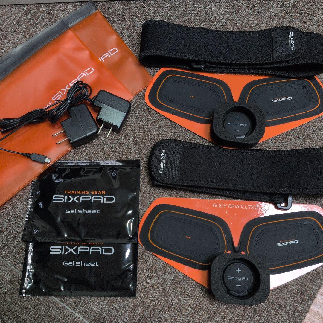 SIXPAD ボディフィット2♪２台セット　純正未開封パッド付き