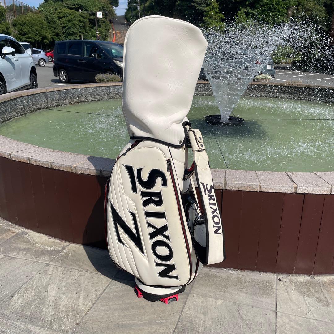 【中古】SRIXONスリクソンキャディバッグ フード付