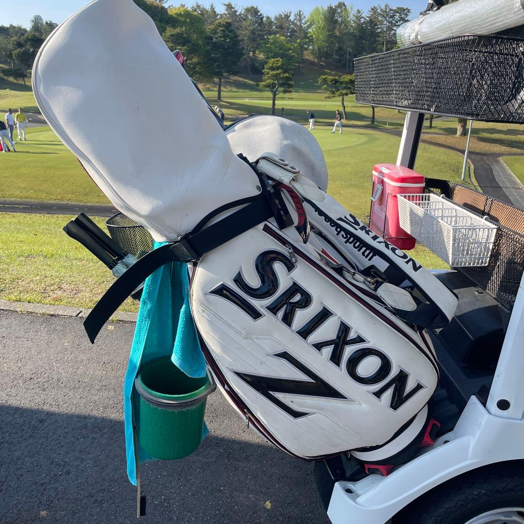 【中古】SRIXONスリクソンキャディバッグ フード付