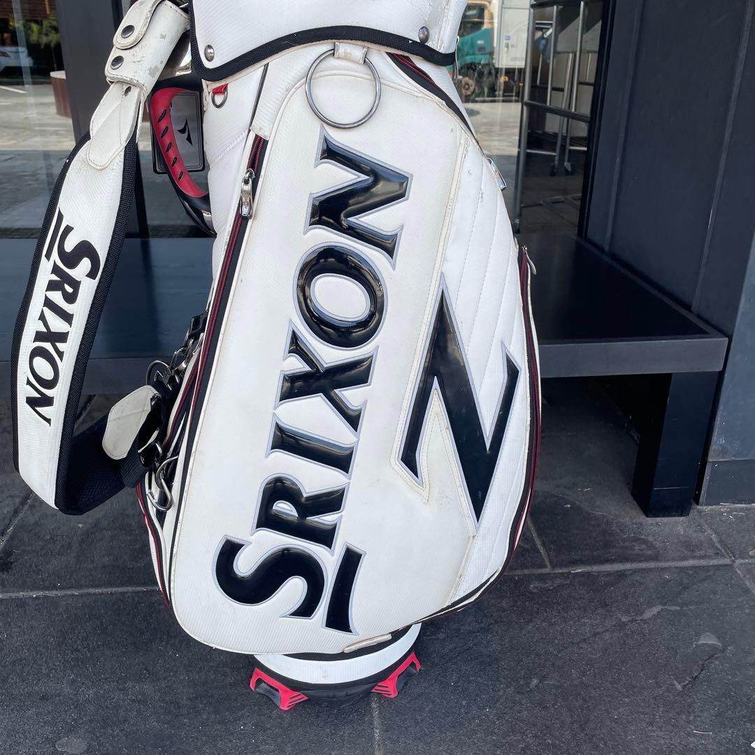 【中古】SRIXONスリクソンキャディバッグ フード付