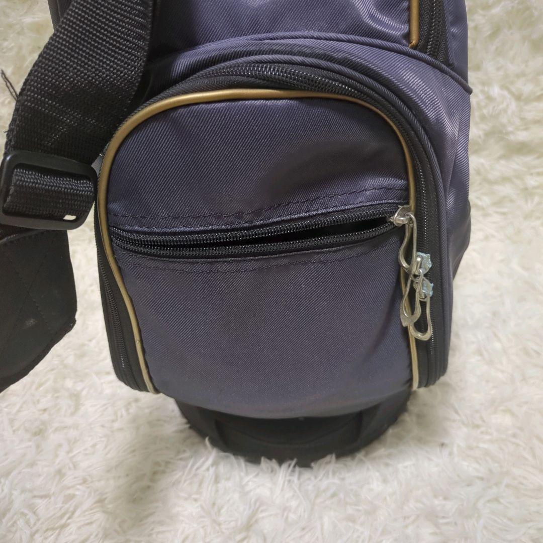 Mizuno RV03ゴルフバッグ 黒/金 初心者用 大容量