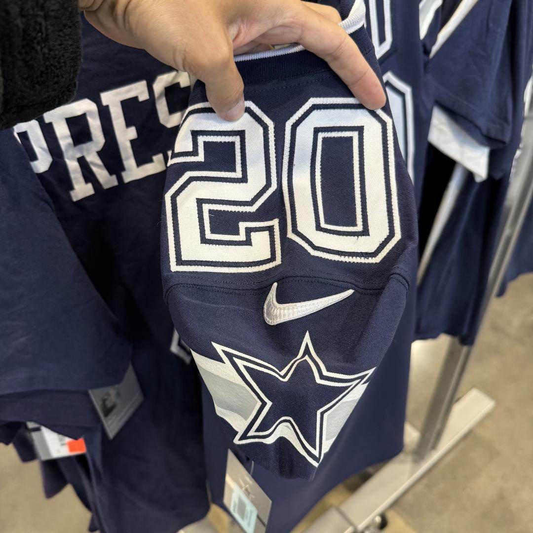 NIKE NFL カウボーイズ POLLARD #20 ジャージ 紺 42