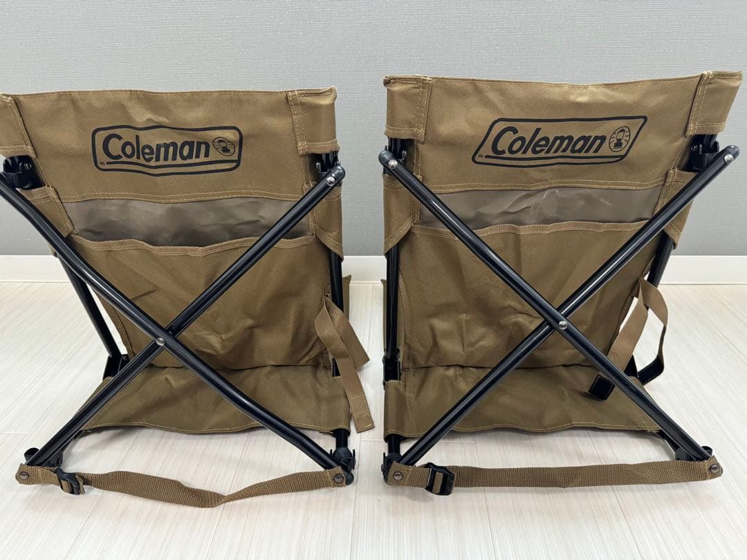 【終売品】COLEMAN 別注コンパクトグランドチェア 2個セット