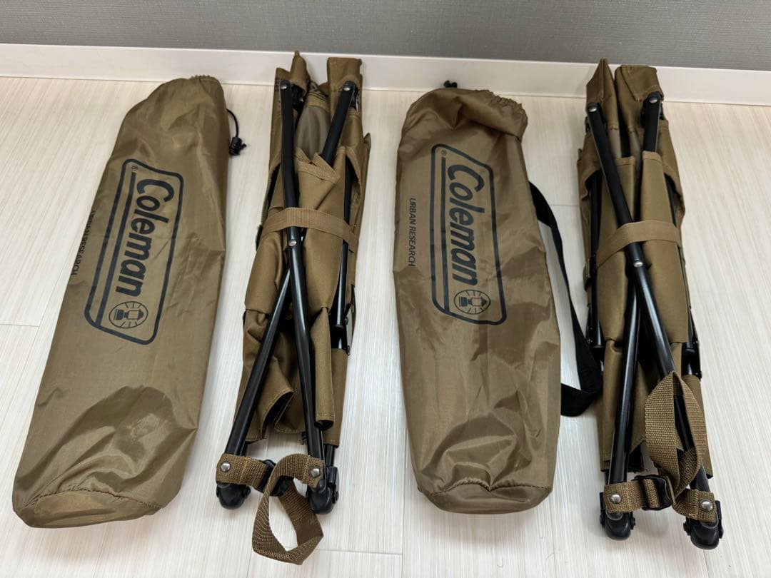 【終売品】COLEMAN 別注コンパクトグランドチェア 2個セット