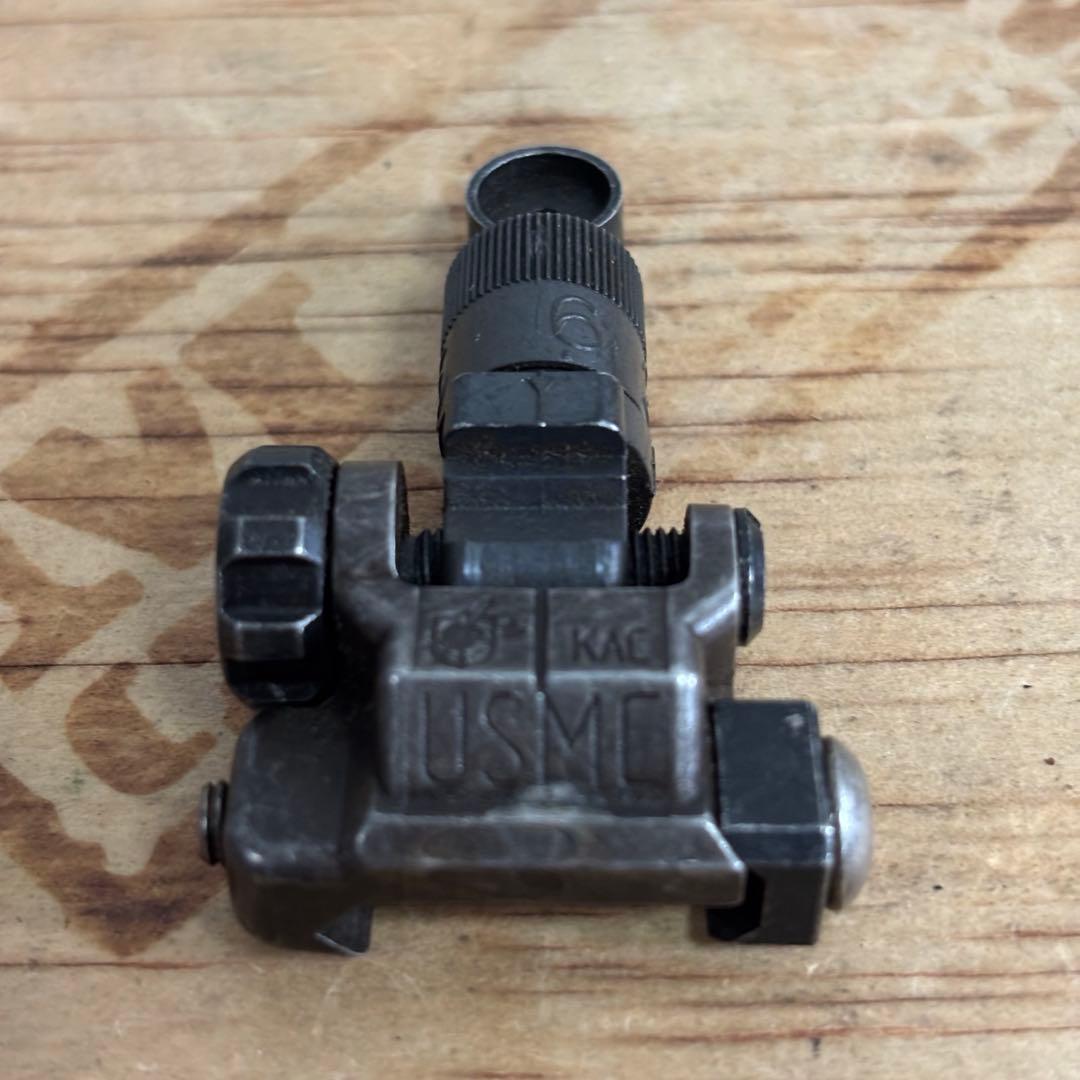 未使用品　米軍　実物　KNIGHTS REAR SIGHT 600 METER⑥