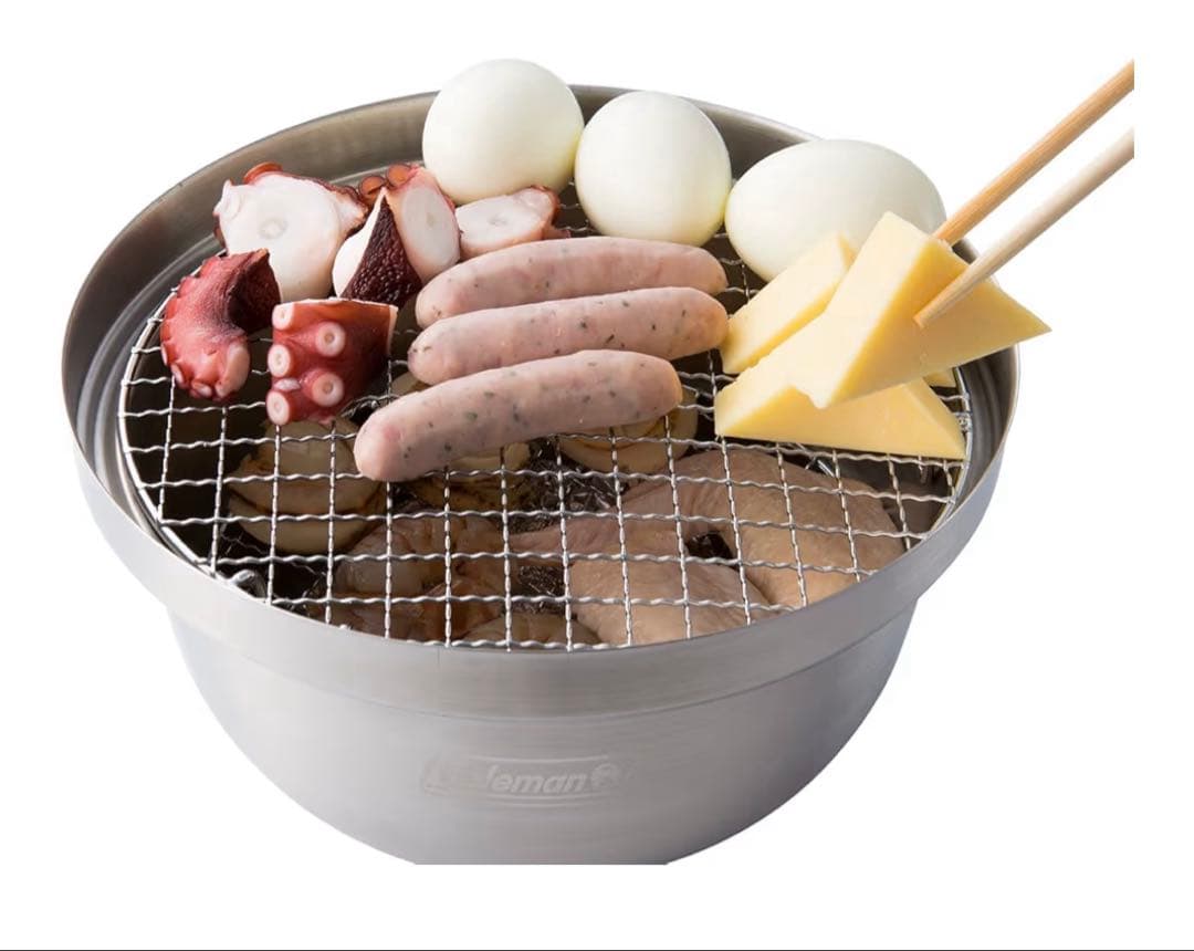 新品未使用コールマン スモーカー燻製器