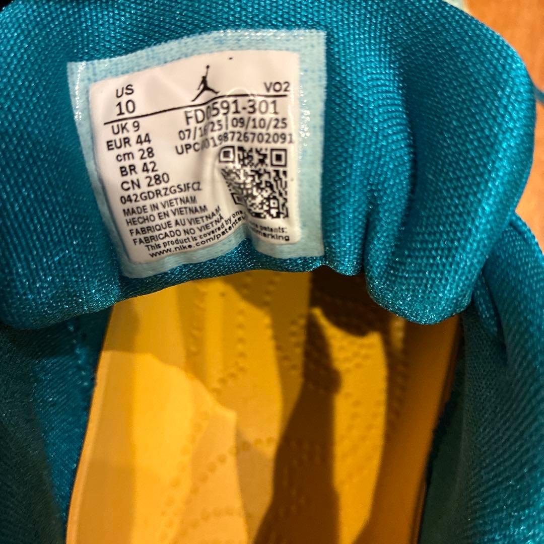 JORDAN バスケットボールシューズ ジョーダン ザイオン 4 PF 28㎝