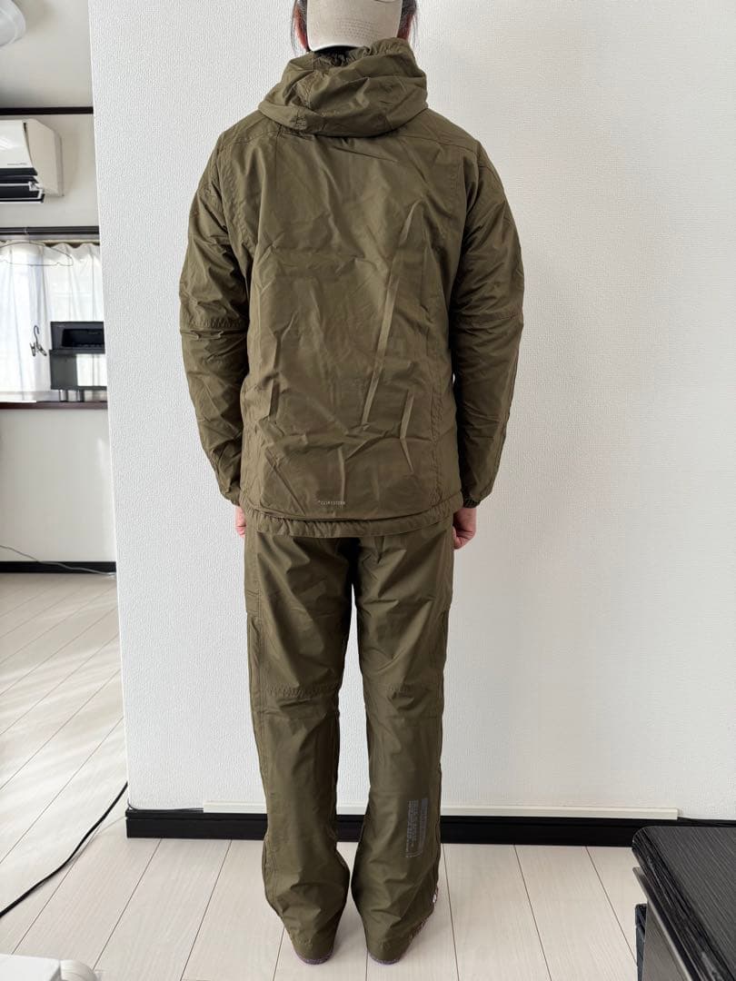 adidas ジャージ上下セット　メンズ　Sサイズ　秋冬用　オリーブ色　新品