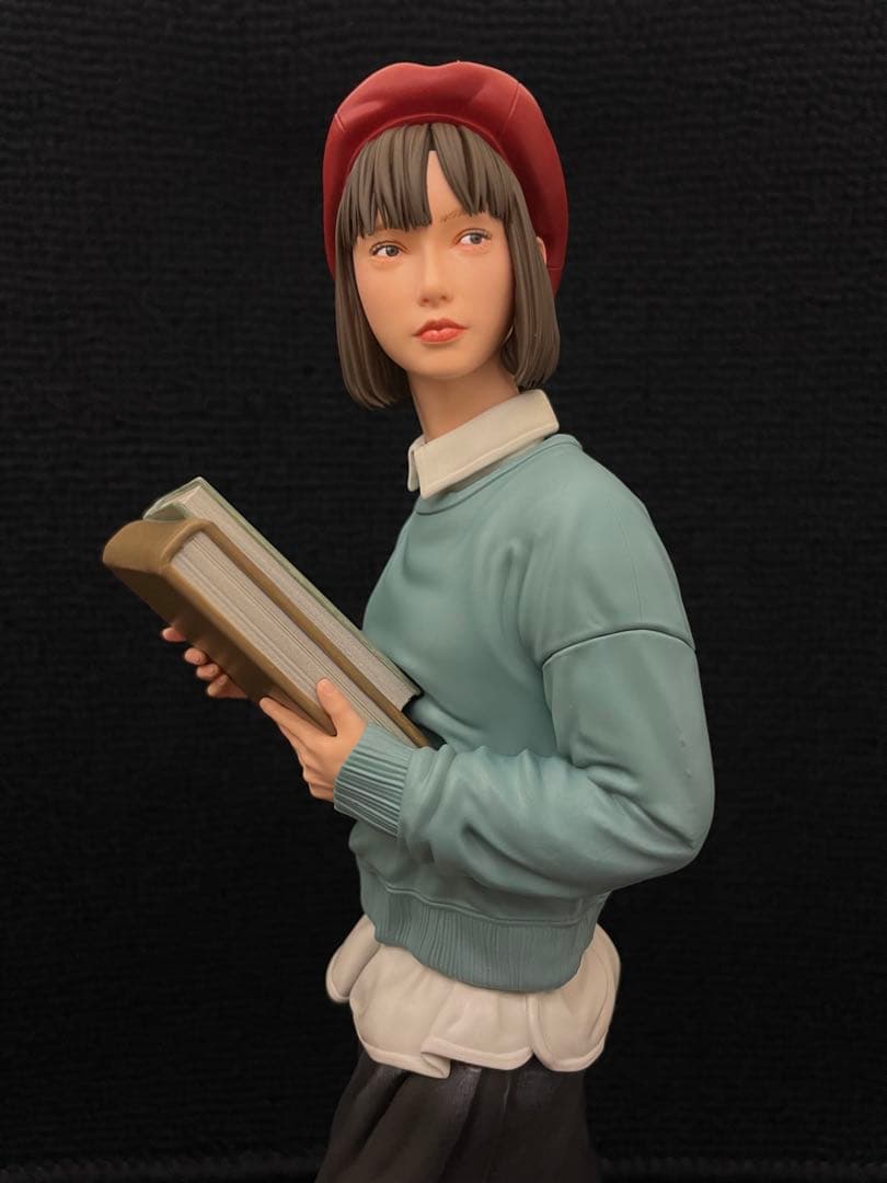 1/6 オリジナルガレージキット 本を運ぶ女性 完成品