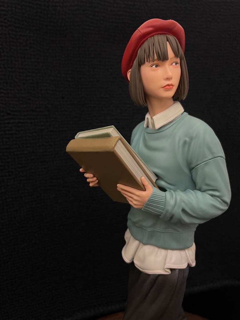 1/6 オリジナルガレージキット 本を運ぶ女性 完成品