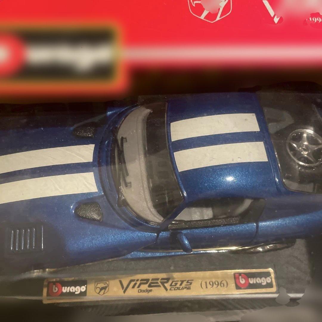 burago 1996年式 ブラゴ　ダッチ　バイパー　GTS クーペ　1/24