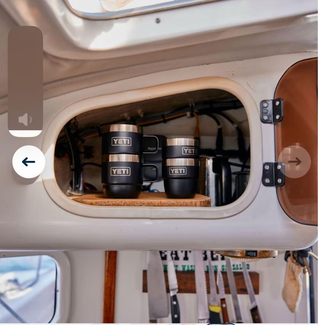 新品　YETI RAMBLER 6oz スタッキングマグ2pack ネイビー