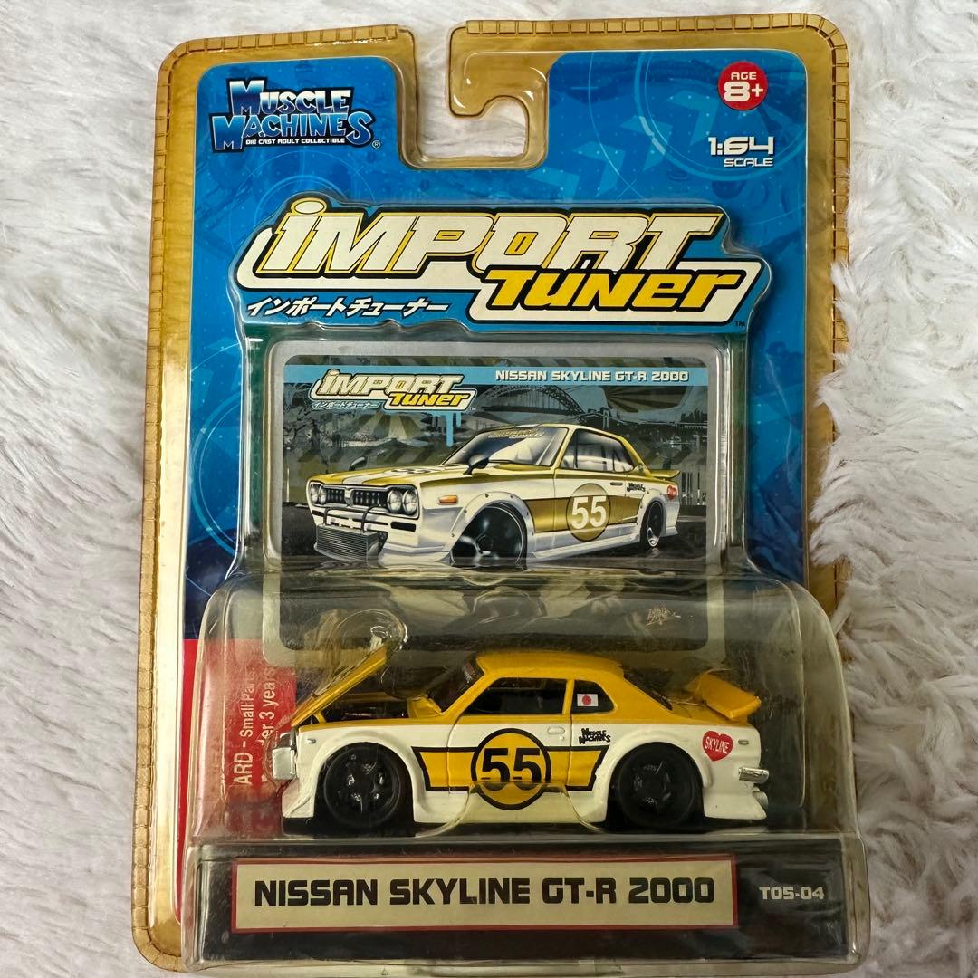 新品 Nissan Skyline GT-R 2000 ミニカー ハコスカ
