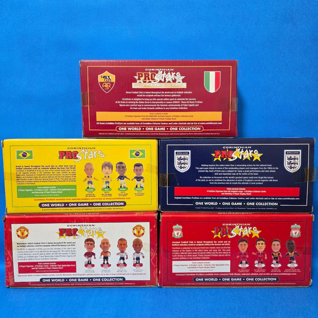 Corinthian Pro Stars サッカー選手フィギュア 8セット