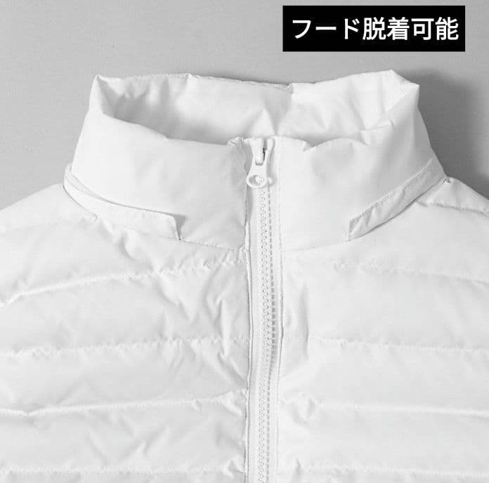 LUXE/R GOLF キルティングダウン×ポンチ切替ベスト 45528YEXL