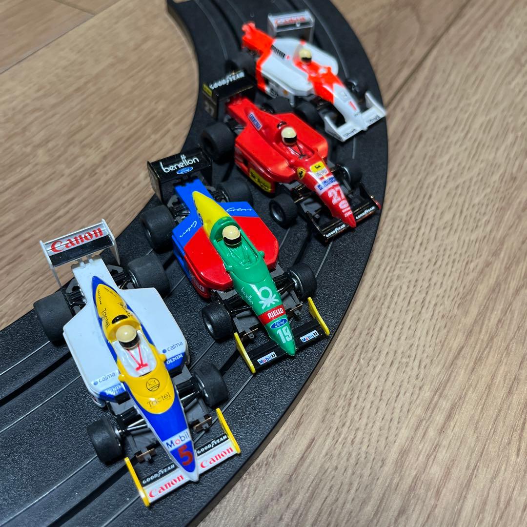 ★4台 HOスロットカー F1 TYCO AFX