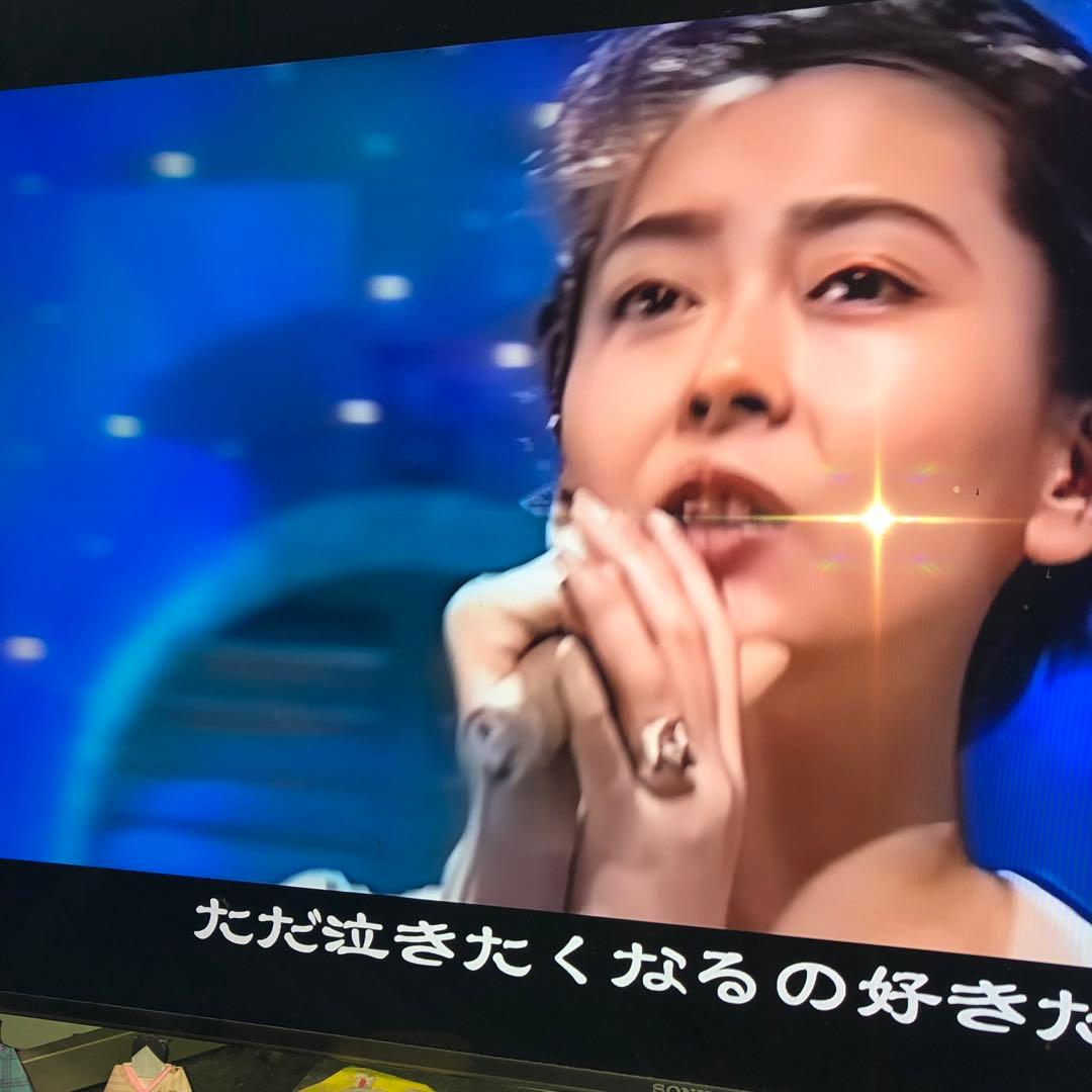 中山美穂直筆サインミニ色紙