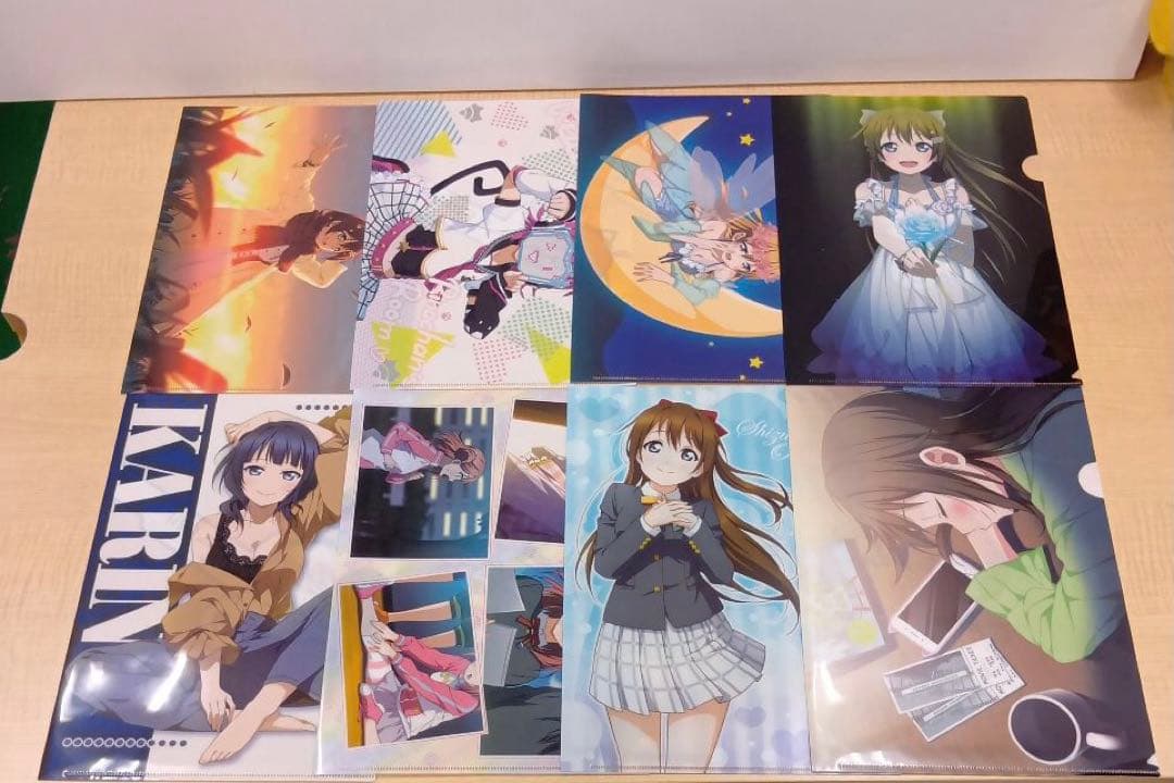 ❶ 虹ヶ咲学園スクールアイドル同好会 クリアファイル 下敷き 大量 まとめ売り