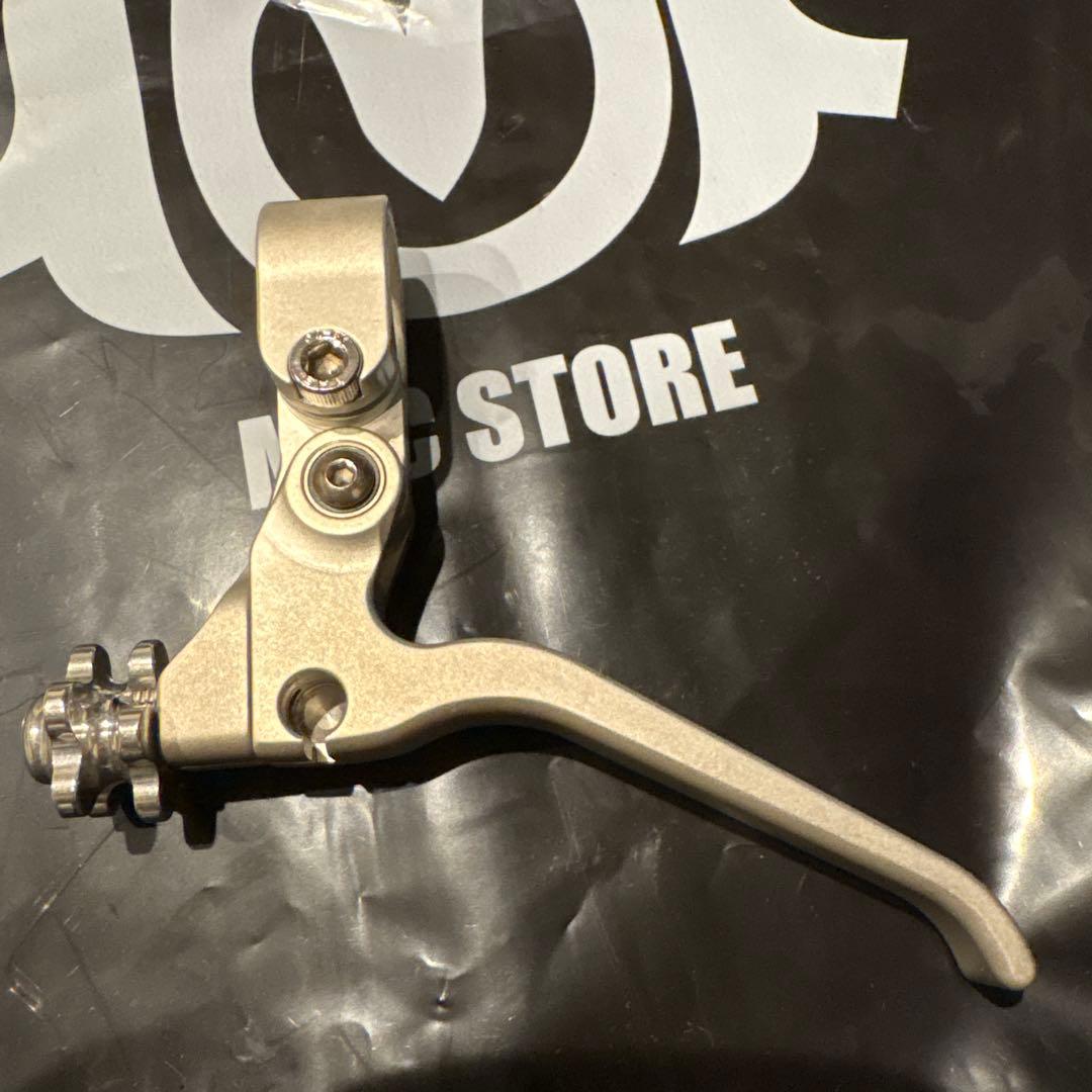 Paul ブレーキレバー 右のみ　シルバー 22.2mm ピスト　fgfs