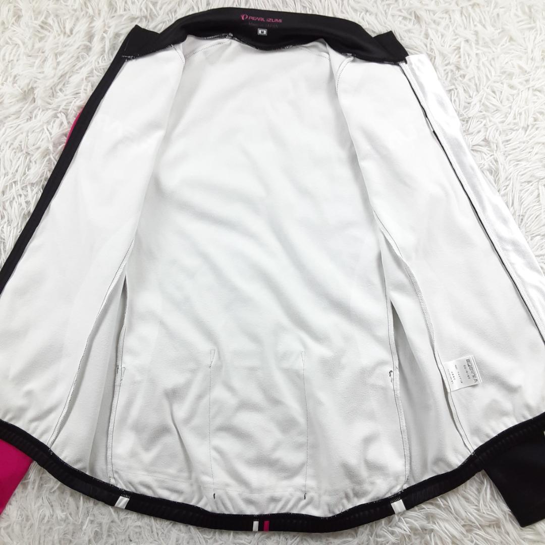 美品◎PEARL IZUMI パールイズミ サイクリングウェア 黒 白 ピンク